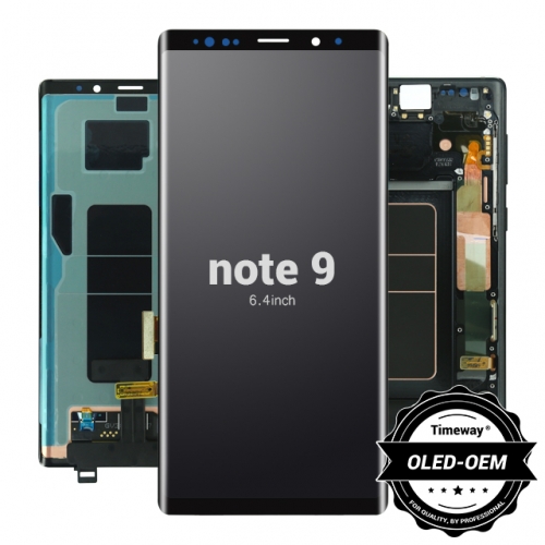 TIMEWAY factory For SAM note 9 Super AMOLED screen replacement 6.4