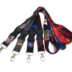 Promotional Branded lanyards with dye sublimation printing logo