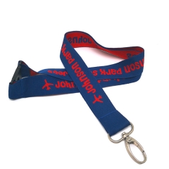 Customized design lanyards with jacquard weaving logo