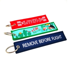 Wholesale flight tag keychain with fast delivery