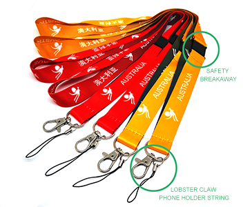 Heat transfer sublimation lanyards details 01