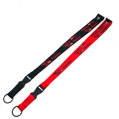 Custom lanyards for keys with split rings