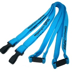 Custom polyester printed tube lanyards