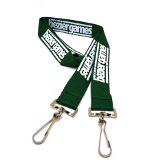 Double ended lanyards with swivel J hooks