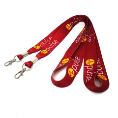 Multi-colored promotional lanyards