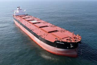 China’s new Yantai deep water port receives first iron ore mega ship from Brazil’s Vale