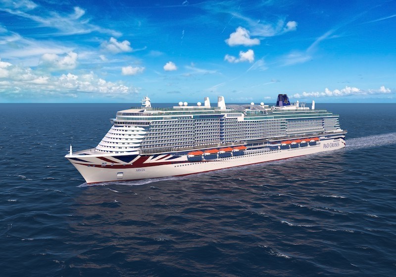 P&O Cruises cuts steel for new cruise ship Arvia, sister ship to mega-ship Iona