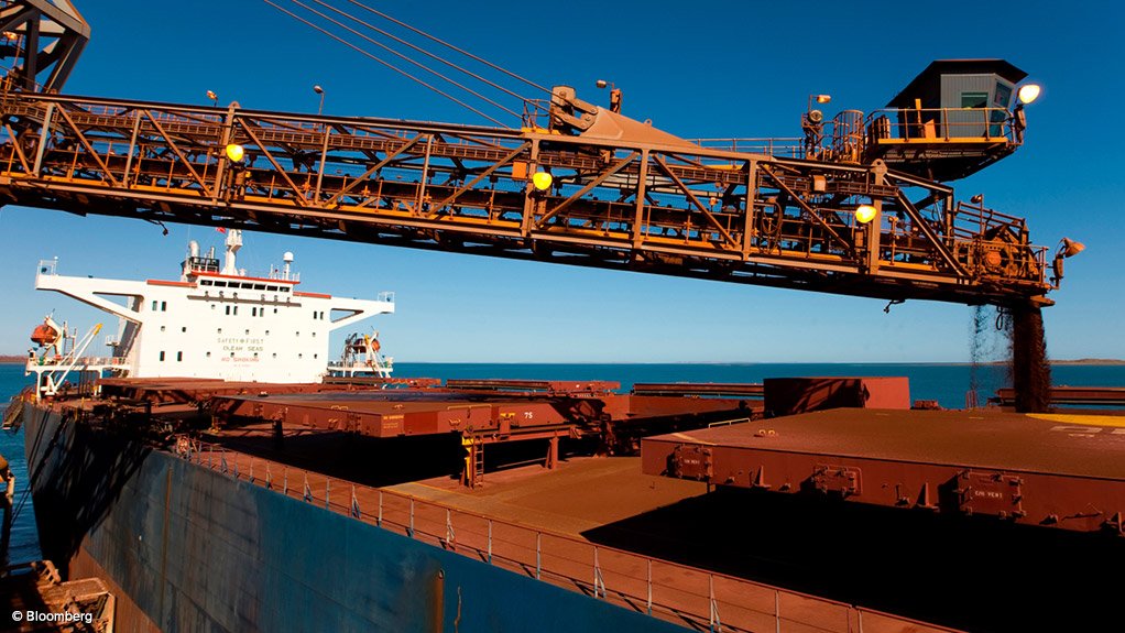 Iron-ore and coal exports fall in January