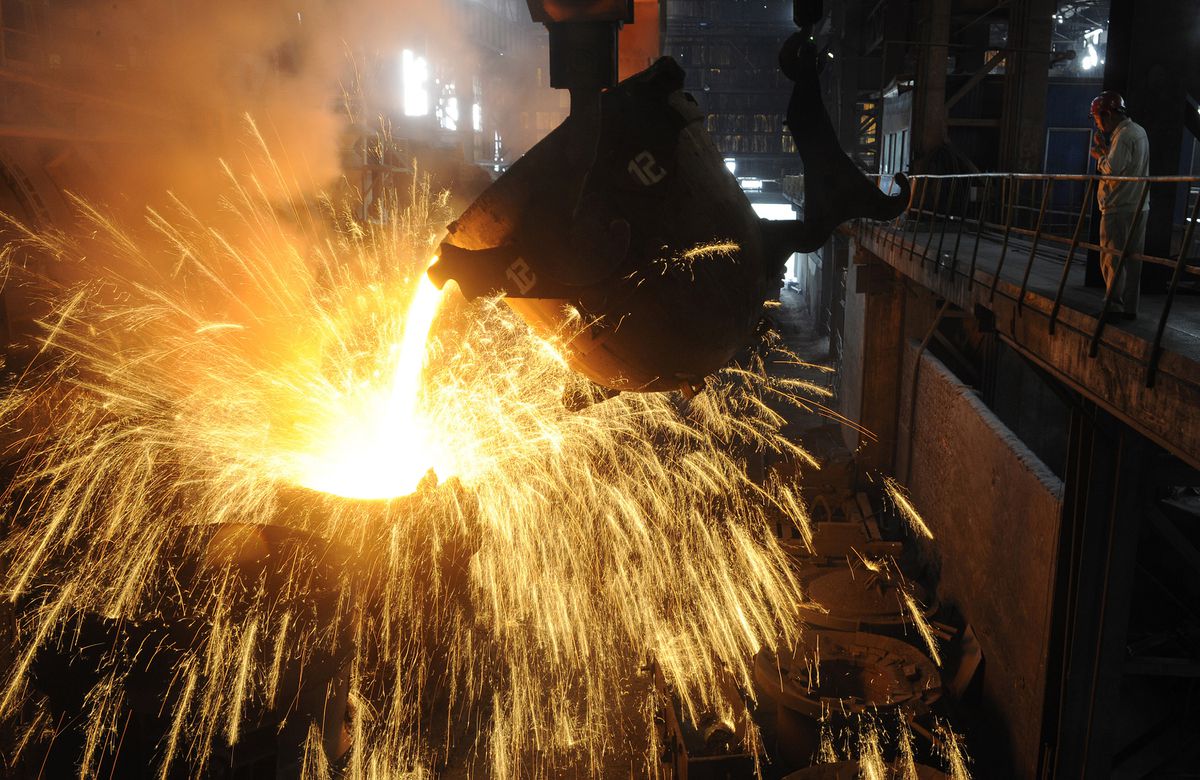 Global steel output surges 23% in April, helped by high prices