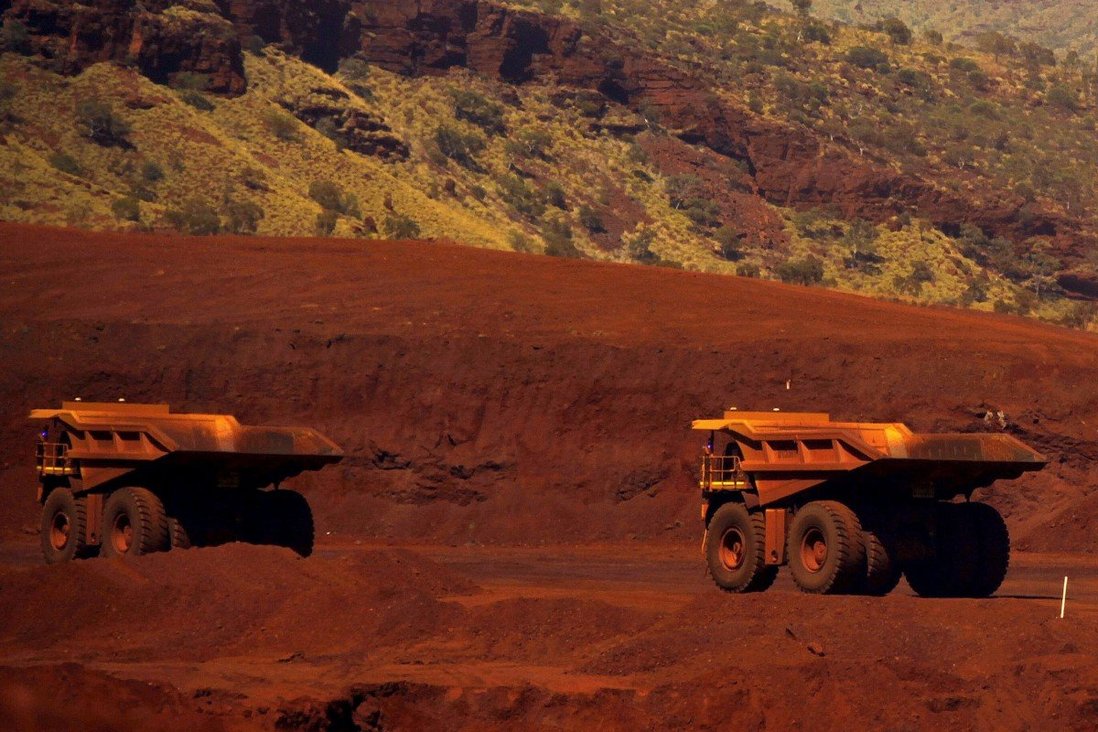 Iron ore prices falling as China’s restrictions on steel production continue to bite and economic growth slows