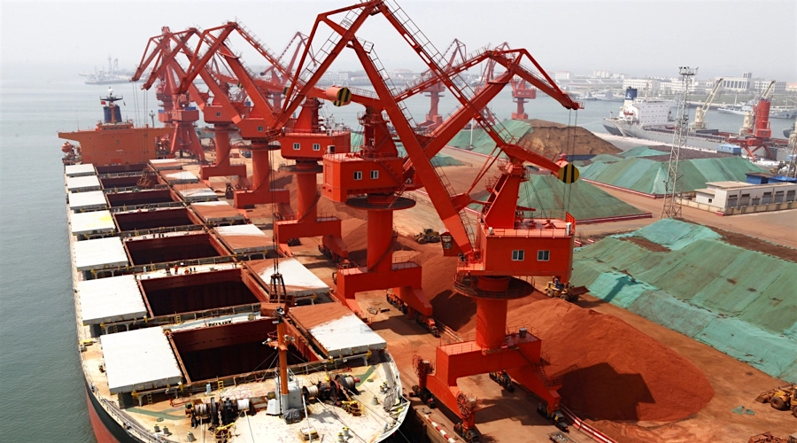 Iron ore price jumps as China vows to stabilize economy