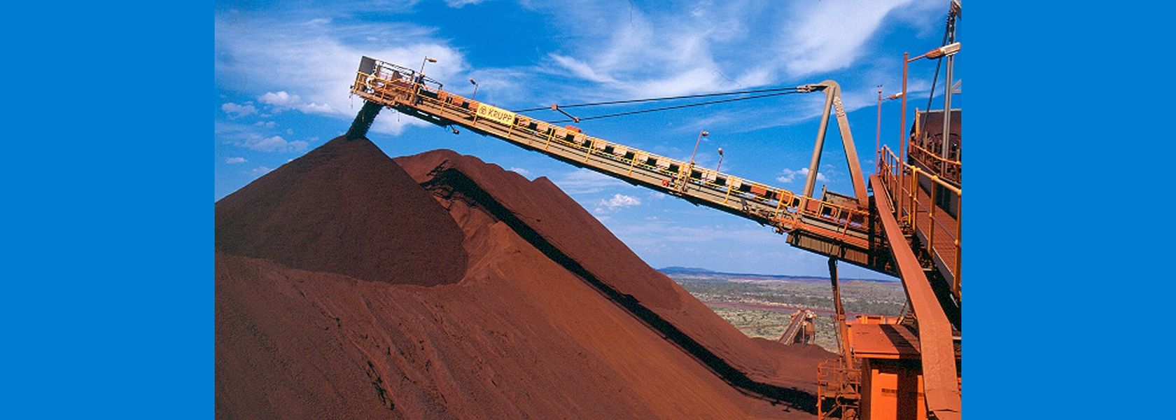 Iron ore price strengthens