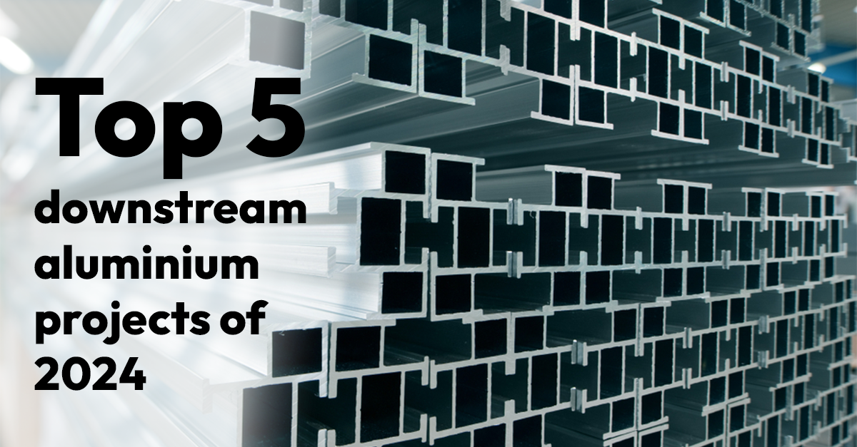 Top 5 downstream aluminium projects of 2024 to redefine the value-added product industry