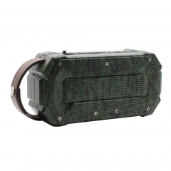 Waterproof outdoor sporty bluetooth speaker with 2400mah battery