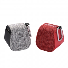 Sporty Fabric waterproof bluetooth speaker with hanger AS-BT305