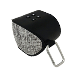 Fabric waterproof bluetooth speaker with hanger AS-BT301