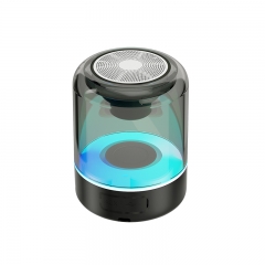 2021 New arrived blue tooth speker Faric wireless speaker Roll 3D Sound Subwoofer LED light 30W active speaker