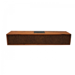 Asiamac Unique Designs Wooden Speaker Bass 2.1Speaker Fabric wireless speaker 10w Sound bar BT Soundbar