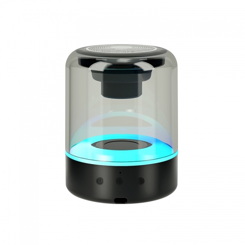 2021 New arrived blue tooth speker Faric wireless speaker Roll 3D Sound Subwoofer LED light 30W active speaker