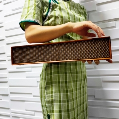 Asiamac Unique Designs Wooden Speaker Bass 2.1Speaker Fabric wireless speaker 10w Sound bar BT Soundbar