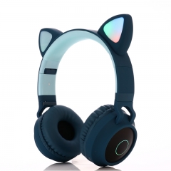 少女游戏猫女蓝牙耳机儿童无线猫耳耳机卡通无线耳机