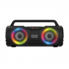 OEM LOGO Factory Price in Shenzhen Manulfacture Speaker Rainbow light digital display AS-88 Wireless HD Sound PA System For DVD