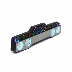 游戏机械键盘蓝牙扬声器，20W输出，彩色LED灯