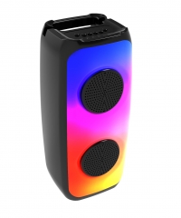 Bluetooth speaker 7 LED Light AUX USB FM MIC Bluetooth RGB Output 10W V5.0 Hi-Fi For Home