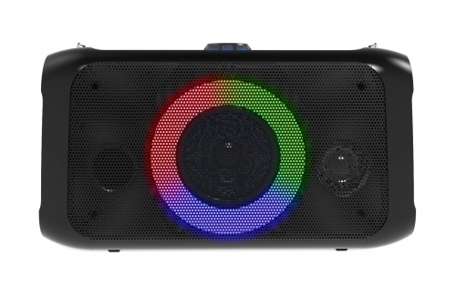 3000mAh Bluetooth speakers 7 LED Lights AUX USB FM MIC Bluetooth RGB 10W Output V5.0 Hi-Fi for home