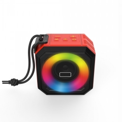 IPX7 waterproof outdoor portable flame light bluetooth speaker 1500mah AS-BT217