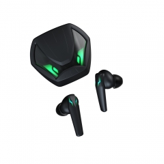 45毫秒游戏低延迟耳机迷你游戏耳塞带有RGB灯光显示的触摸游戏耳塞免费Ipx4