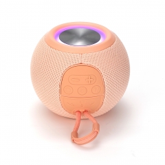 Hot selling mini speaker, outdoor portable speaker V5.3, 1200MAH battery, RGB light for PC, laptop