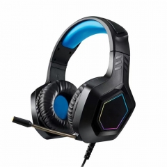 Gaming headsets High Quality USB headphone Professional surround sound HiFi PC RGB Headphone
