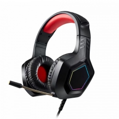 Gaming headsets High Quality USB headphone Professional surround sound HiFi PC RGB Headphone