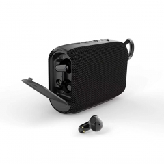 Bicycle Audio Outdoor Speaker Mini Portable Wireless BT Speaker Power bank function with earphone