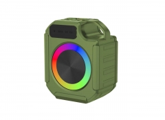 Wireless speakers portable wireless outdoor waterproof speaker with LED RGB lights