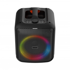 OEM Bluetooth Speaker deep bass 6.5 inch HIFI speaker for Home Office 20W party speaker LED light wireless microphone remote