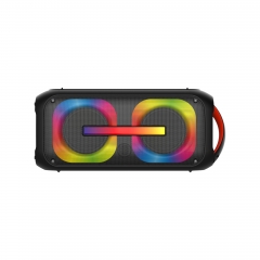 Wireless speakers portable wireless outdoor waterproof speaker with LED RGB lights