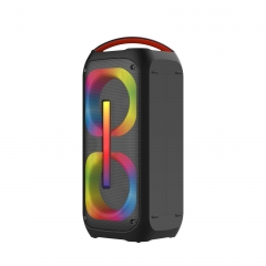 Wireless speakers portable wireless outdoor waterproof speaker with LED RGB lights