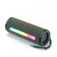 无线扬声器便携式无线户外扬声器与LED RGB灯