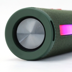 Wireless speakers portable wireless outdoor waterproof speaker with LED RGB lights