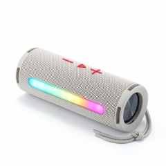 无线扬声器便携式无线户外扬声器与LED RGB灯