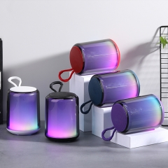 Wireless speakers portable wireless outdoor waterproof speaker with LED RGB lights