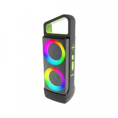 Wireless speakers portable wireless outdoor waterproof speaker with LED RGB lights