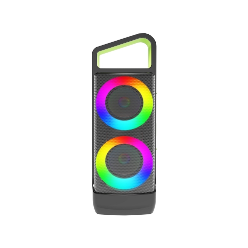 Wireless speakers portable wireless outdoor waterproof speaker with LED RGB lights