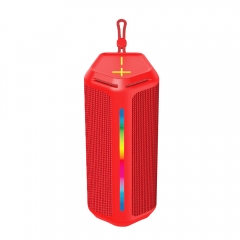 IPX5 waterproof speaker RGB light effect waterproof outdoor 360 surround portable portable speaker