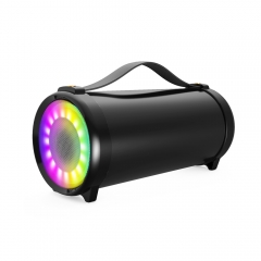 New product outdoor portable Bluetooth speaker RGB light HiFi speaker family gathering