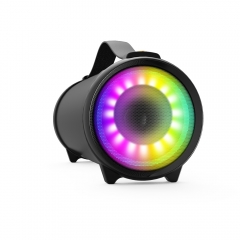 New product outdoor portable Bluetooth speaker RGB light HiFi speaker family gathering