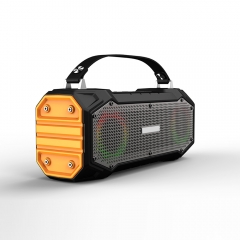 Portable portable portable Bluetooth intelligent outdoor RGB subwoofer wireless multiple playback mode speaker