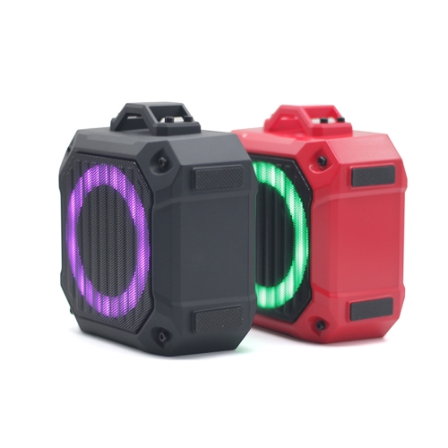 Waterproof wireless Bluetooth mini audio TF card USB play RGB lights outdoor portable party